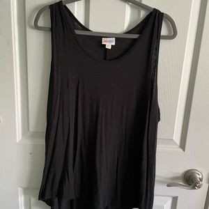 LuLaRoe sleeveless tee black 3XL women’s